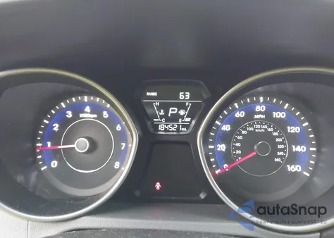 2014 Hyundai Elantra Se из США, поврежденный, VIN 5NPDH4AE8EH546874